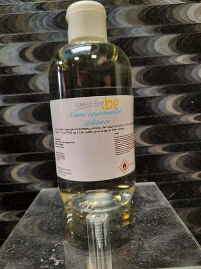 sauna opgietmiddel  ijslimoen 250 ml -sauna geuren - sauna opgiet