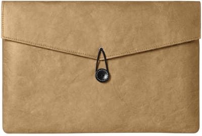 Dailygoods - HaruYo 11/11,6/12/13/13,3/14/15,6 inch laptophoes, laptoptas, waterdicht, schokbestendig, krasbestendig, elegant, voor MacBook/Surface Book/ThinkPad/Acer/Asus/Dell/HP [15,6 inch], geel
