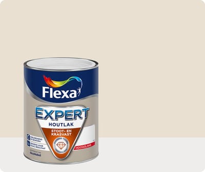 Flexa Expert Lak Hoogglans - Crème / Ral 9001 - 0,75 liter