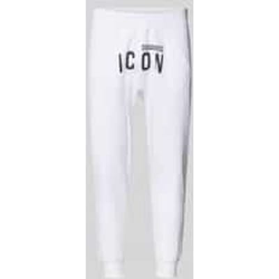 Sweatpants met labelprint