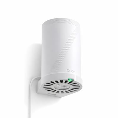 Wall Mount Geschikt voor TP-Link Deco BE65 / BE63 – WiFi 7 Router Muurbeugel – Strak Kabelmanagement – Compacte Router Houder – Optimale Ventilatie – Thuisnetwerk