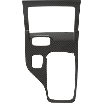 Versnellingspookpaneel Sierlijst ABS Stijlvolle Middenconsole Sticker Vervanging voor Ford Ranger LHD 2015‑2022 black
