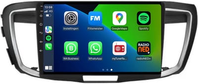 CarPlay autoradio geschikt voor Honda Accord | 2013 t/m 2017 | Android 13 | 10 inch | Draadloos Apple CarPlay & Android Auto | 2GB + 32GB | 8-Core | Davilon | 2025 model | 2013 2014 2015 2016 2017 | Bluetooth & Wifi