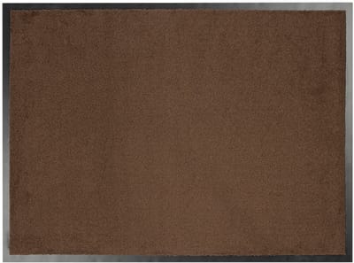 FLOORDIREKT Deurmat Performa - Hoog Absorptievermogen - Voor Binnen en Buiten - Bruin - 60 x 90 cm