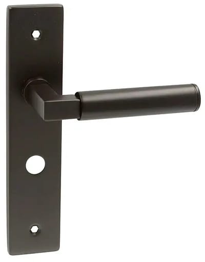 Avenue Deurkruk Op Schild Arkitekt - Staal - Zwart - Wc-sluiting - Afstand 63 Mm