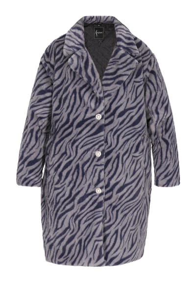 Faina Jas Dames grijs/zwart
