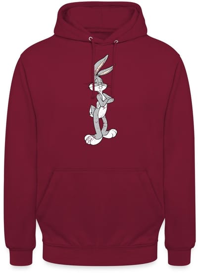 Looney Tunes Bugs Bunny Vintage Hoodie Unisex