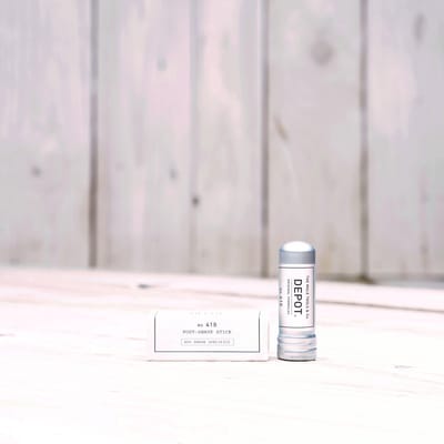 Dépôt, 400 Spécificités Rasage Non. 410, Astringent, Bâton Après-Rasage, 5 g