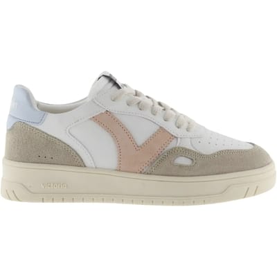 Sneaker Victoria Seul Leereffect & Suede - Fashion Wear - Vrouwen