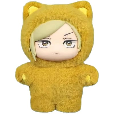 Mooi ~~ prijs echt Eaki Jujutsu Kaisen Seizoen 2 Kattenpark Feest vijf Satoru blind box pluche handtas serie model hanger Other beige