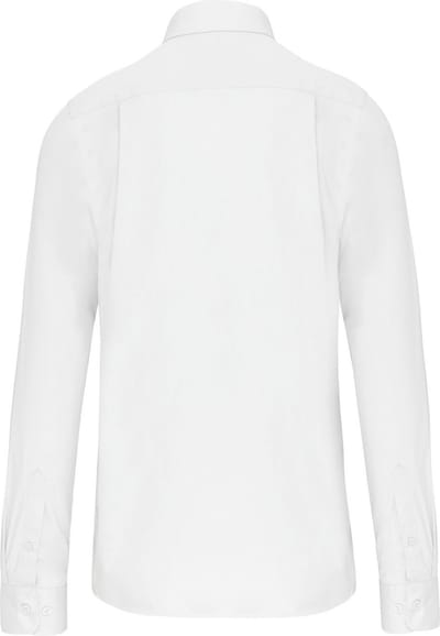 Kariban Heren poplin overhemd lange mouwen K541 - White - 3XL