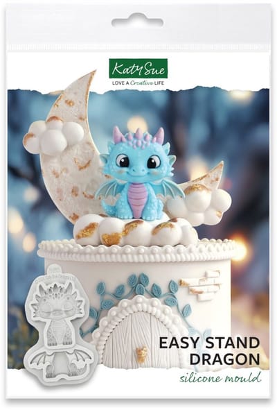 Katy Sue Siliconen Mal Easy Stand Draak