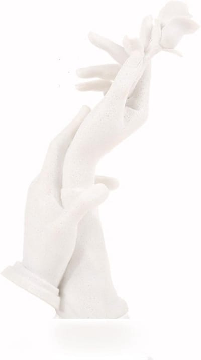 Sieradenhouder Hand - Ring Display - Sieraden Presenteren - Luxe Uitstraling - 12x28cm - B