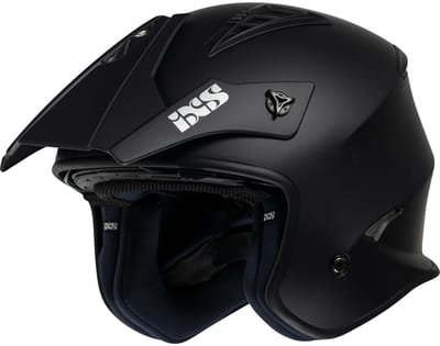 IXS 114 3.0 Zwarte Jethelm - Helm