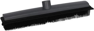 Gerimport Bezemkop - rubber - 31 cm - siliconen/rubber borstelharen - kappersbezem - schoonmaken