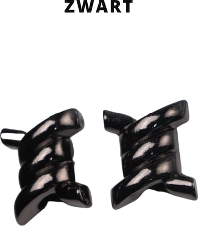 Beste Veters - Schoenaccessoires - Veter gesp - Veters - Tags - Schoenaccessoires zwart - Veter gesp twist - Sneaker gesp - Veter clip