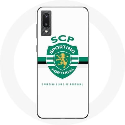 Coque - Maniacase - Samsung Galaxy A02 - Noir - Souple - Sporting Portugal noir