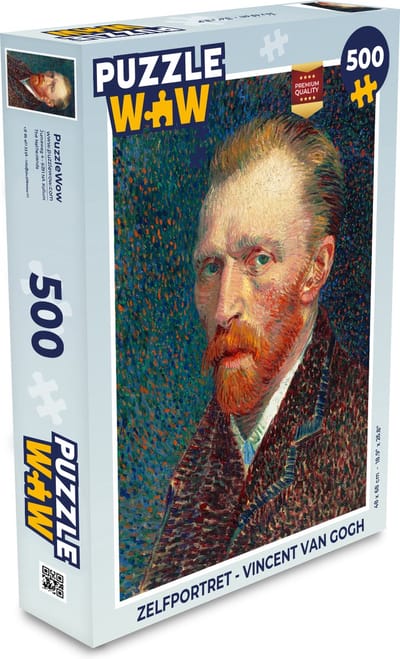 Puzzel Zelfportret - Vincent van Gogh - Legpuzzel - Puzzel 500 stukjes