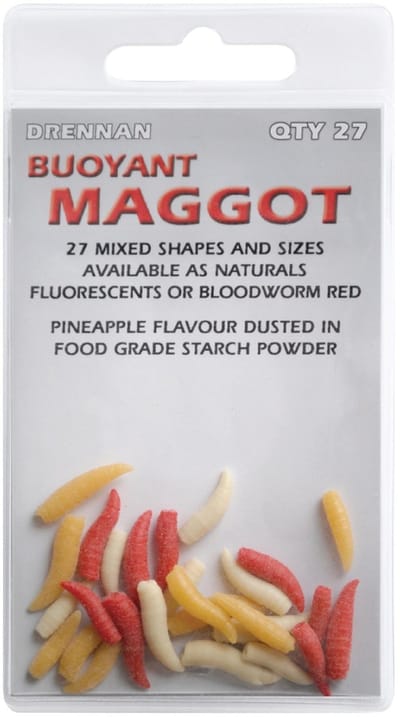 Drennan Buoyant Maggot Kunstmaden Natural