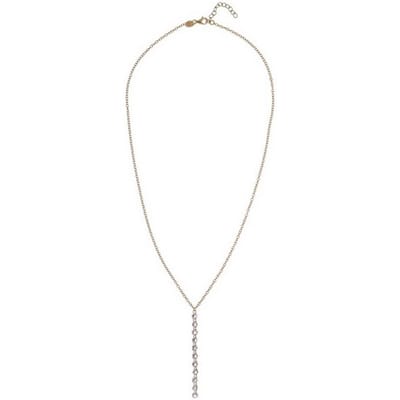 ALISIA AL5055.01.000 GOLD-PLATED KETTING MET ZIRKONIA'S 1 STUK