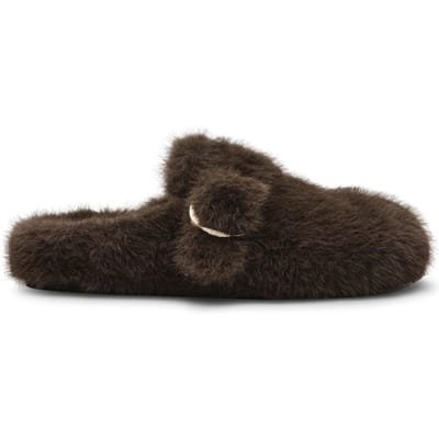 Steve Madden Plushie Mules Dark Brown Taglia: 37 | Infradito Outlet | Donna | Marrone