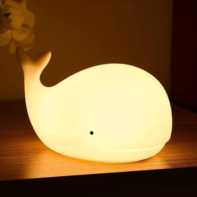 Kawaii Nachtlampje voor Kinderen, 7 Kleuren, Draagbaar en Decoratief, Perfect voor Babykamer en Cadeau