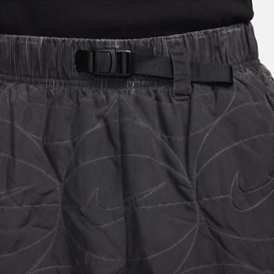 Nike Geweven basketbalbroek - Trainingsbroek - Maat M - Zwart/Wit / Zwart Wit - Nike Therma fit - Basketbal - Heren Trainingsbroek voor Mannen
