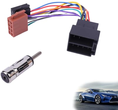 Universele Radio Adapterset - Auto Radio Aansluiting - Autoradio Installatie - Eenvoudige Plug en Play - 150 cm Lengte