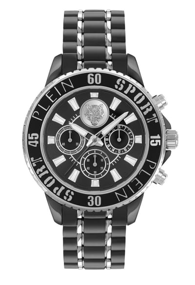 Plein Sport - PSMEA0524 - Polshorloge - Heren - Kwarts - Glam Chrono Everyday Luxe