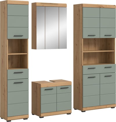 xonox.home Badkamermeubel Scout Artisan eiken imitatie B/H/D: 186x191x34cm