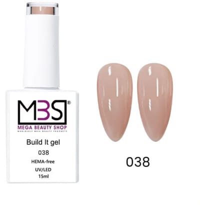 Biab gel/Build It gel HEMA-Free 15ml. (038) - Biab - Builder Gel - Biab nagellak - build it gel
