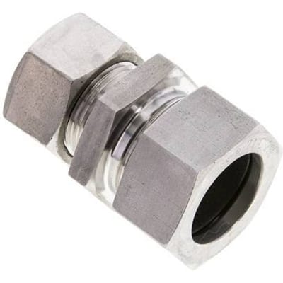 22L & 28L RVS Rechte Snijringkoppeling 160bar ISO 8434-1