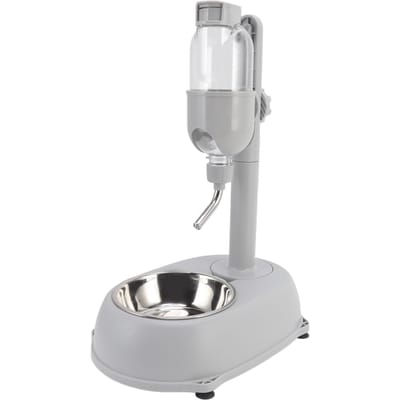 Huisdier Staande Waterdispenser Kom 500ml Multifunctioneel Afneembaar Hoogte Verstelbaar Huisdier Automatisch white