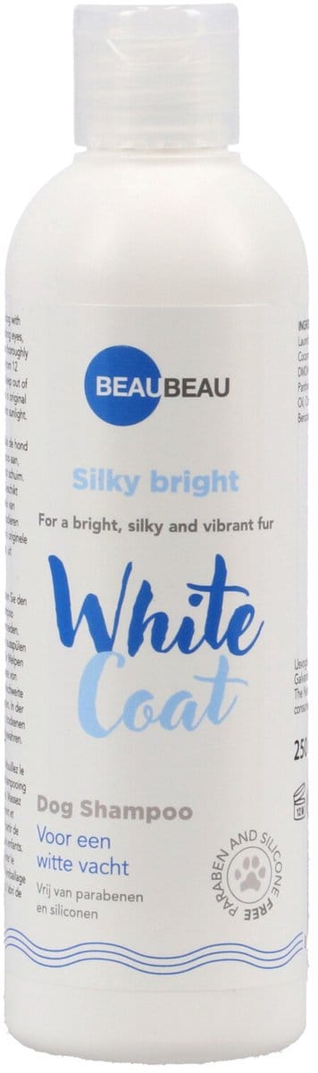 Beaubeau White Coat Shampoo - Verzorging - 250 ml