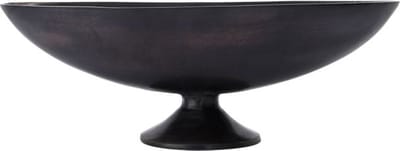 House Doctor Schaal Foy zwart / brons 45cm