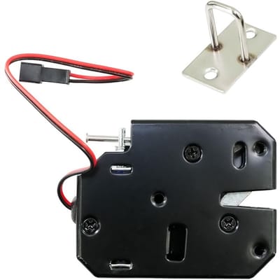 Dailygoods - DC 12V Elektroslot zonder Detectieschakelaar voor Kastlade en Deur