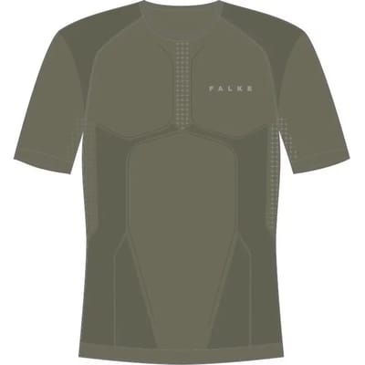 FALKE Warm Shortsleeved Shirt sneldrogend functioneel functioneel shirt met korte mouwen heren groen - maat M