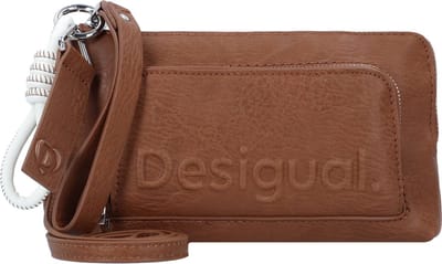 Desigual Schoudertas Half Logo 24 Lisa Crossbody Bag Leather West Bruine