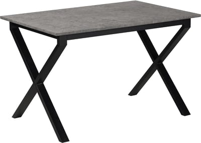 Ipswich-Eettafel - 120 cm - Betonlook