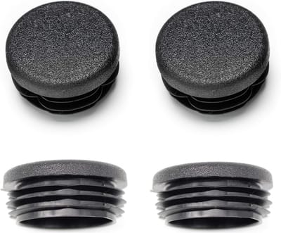 Ronde Buisstoppen Ø 45 mm - 21 Stuks Kunststof Einddoppen
