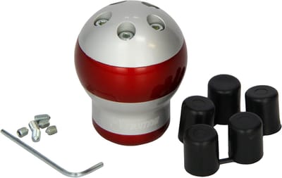 Schakelpookknop - Versnellingspook - Auto Interieur - Sportief Design - Rood