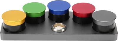 Set van 5 Horlogelagers en Oliecups voor Horlogemakers - Horlogereparatie Accessoires en Gereedschap