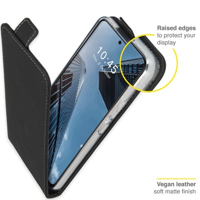 Accezz Hoesje - Geschikt voor Samsung Galaxy S22 - Flipcase - Zwart