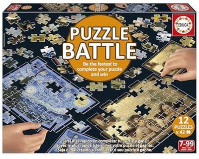 Puzzel Battle Art voor kinderen vanaf 7 jaar