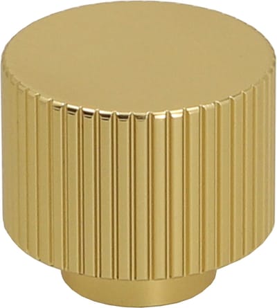 Gamet - Meubelknop - Goud geborsteld - Aluminium - Universele Vorm