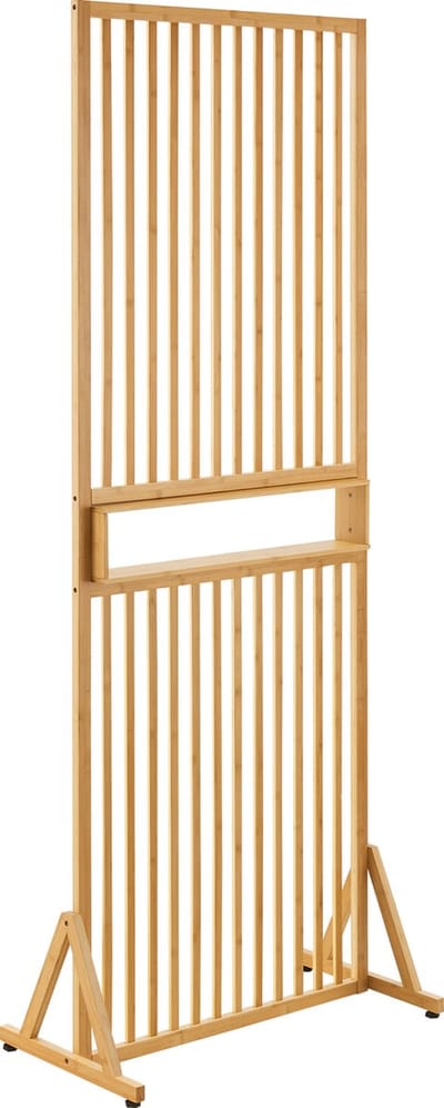 Kamerscherm Fron scheidingswand 197x75,5x40 cm bamboe [en.casa]
