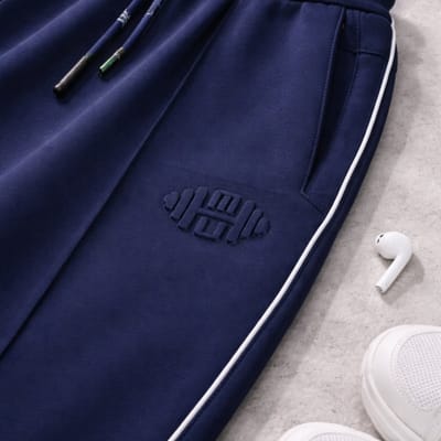 Muscle Up® Sculpt Taper - Dames Sportbroek - Blauw - Maat S