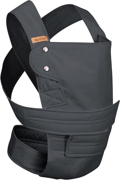 Draagzak Pasgeborenen - Baby Drager - Veilig Dragen - Eenvoudig Sluitsysteem - Tot 15kg - Grijs