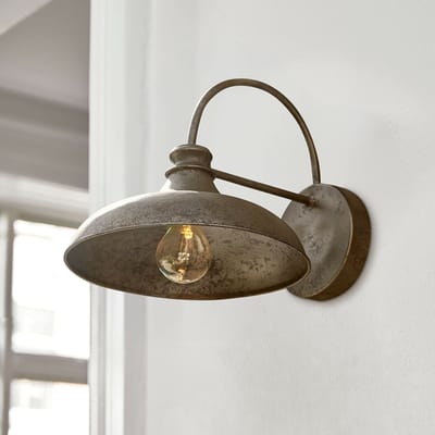 LOBERON Ledwandlamp Chassorin antiekbruin