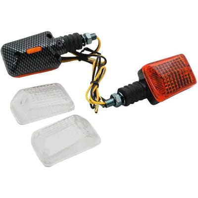Paar rechthoekige richtingaanwijzers met LED-lampen Replay Universel